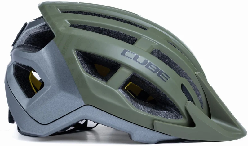 Cube Offpath Mips MTB-Helm green