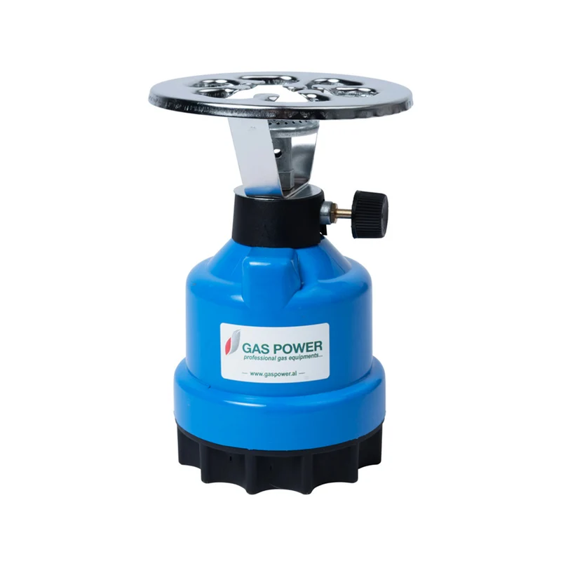 Gaspower Campingkocher blau