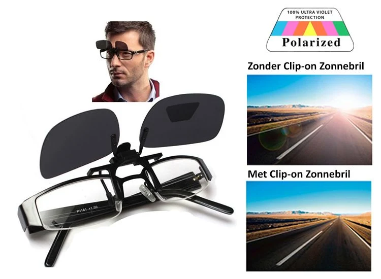 Sonnenbrillen-Clip-on-Display – 2 Größen Herrenmodell und Damenmodell, Nasenstegbreite 15 mm