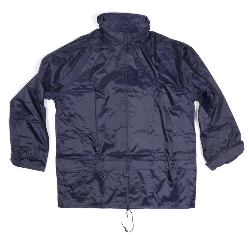 Regenanzug blau Größe M – Material Polyester