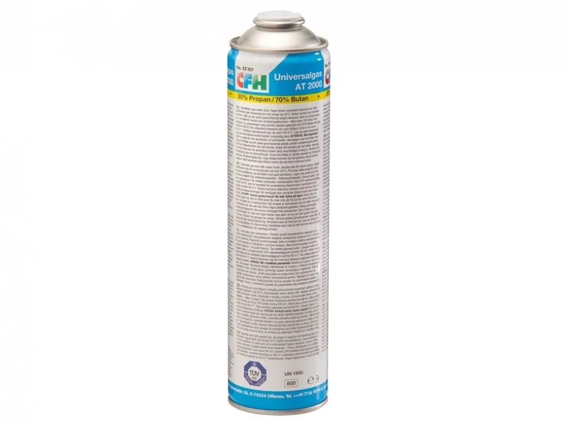 CFH Gasdose universell 330 g / 600 ml 70% Butan 30% Propan – Modell AT2000