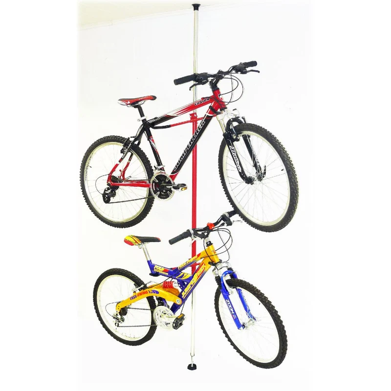 Range-vélos 2 places fixation sol/plafond
