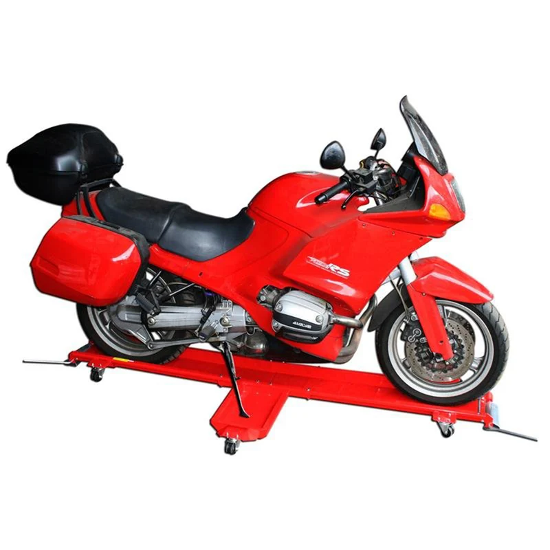 Bikeonaut Motorrad Rangierhilfe Rangierschiene bis 560KG + Seitenständeraufnahme