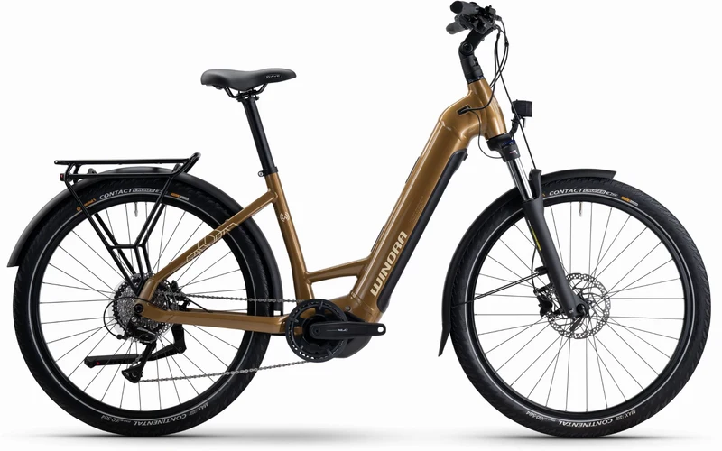 Winora Yucatan X8 720 Wh E-Bike Wave 27,5" mocaccino - gloss