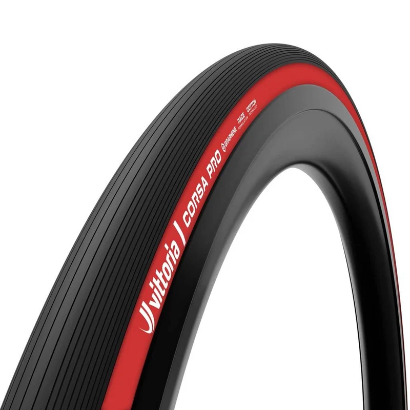 Vittoria Corsa Pro TLR G2 Reifen Rot/Schwarz