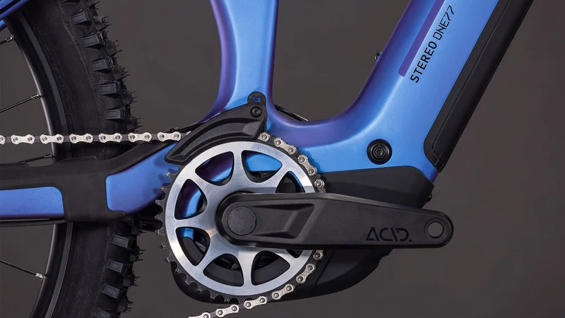 Cube Stereo Hybrid One77 HPC SLX 800 Wh E-Bike Fully 29"/27,5" blueiris´n´black