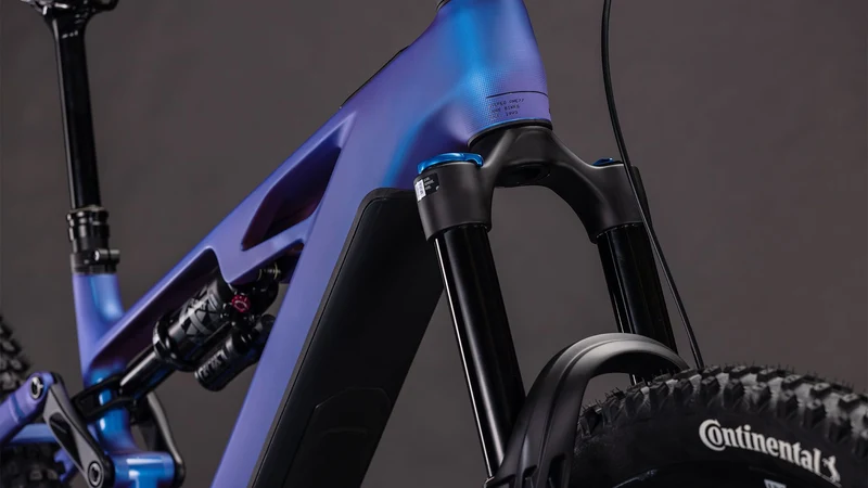 Cube Stereo Hybrid One77 HPC SLX 800 Wh E-Bike Fully 29"/27,5" blueiris´n´black