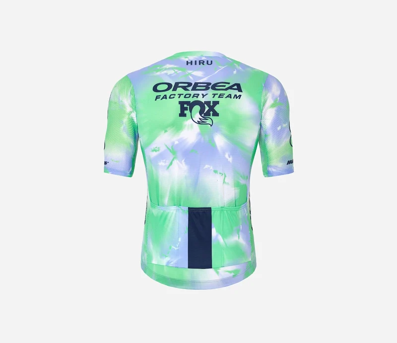 Hiru Lab Race Orbea Factory Team Kurzarmtrikot V1 Herren Mehrfarbig