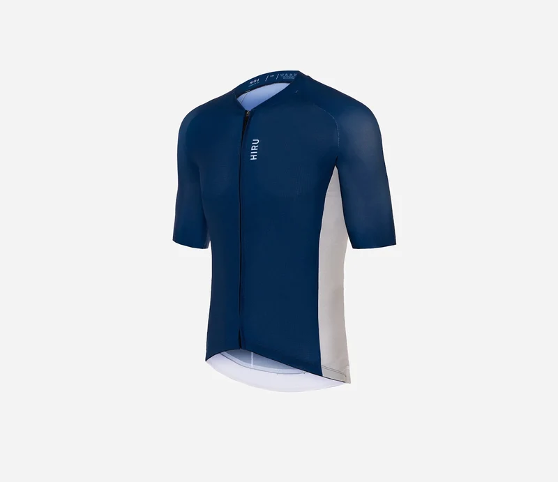 Hiru Core Lite Kurzarmtrikot Herren Marineblau
