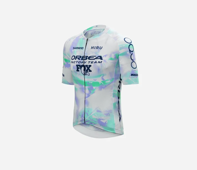 Hiru Core Orbea Factory Team Kurzarmtrikot V2 Herren Mehrfarbig