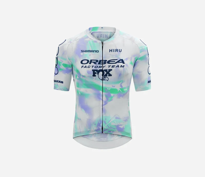 Hiru Core Orbea Factory Team Kurzarmtrikot V2 Herren Mehrfarbig