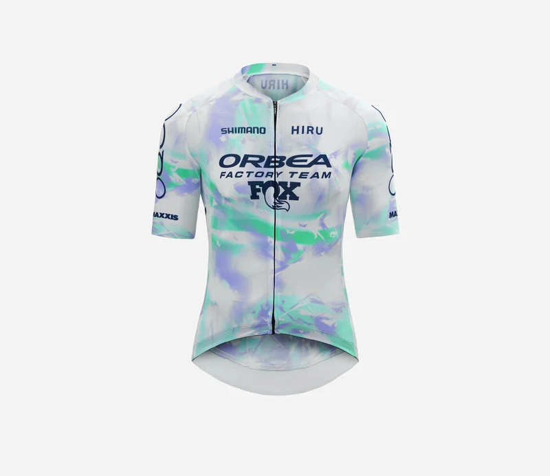 Hiru Core Orbea Factory Team Kurzarmtrikot Damen Mehrfarbig
