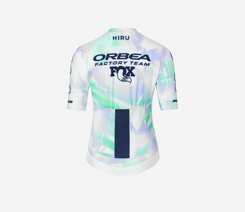 Hiru Lab Race Orbea Factory Team Kurzarmtrikot Damen Mehrfarbig