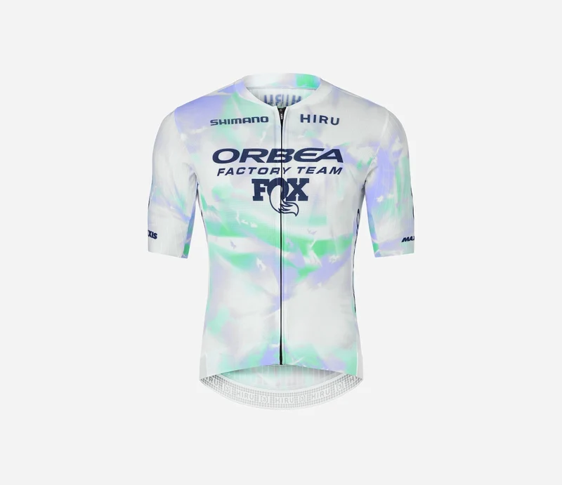 Hiru Lab Race Orbea Factory Team Kurzarmtrikot V2 Herren Mehrfarbig