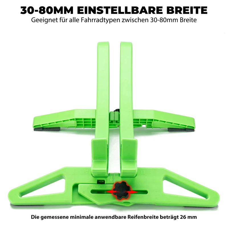 ROCKBROS Fahrrad Parkständer, verstellbare Fahrradständer für 26–80 mm