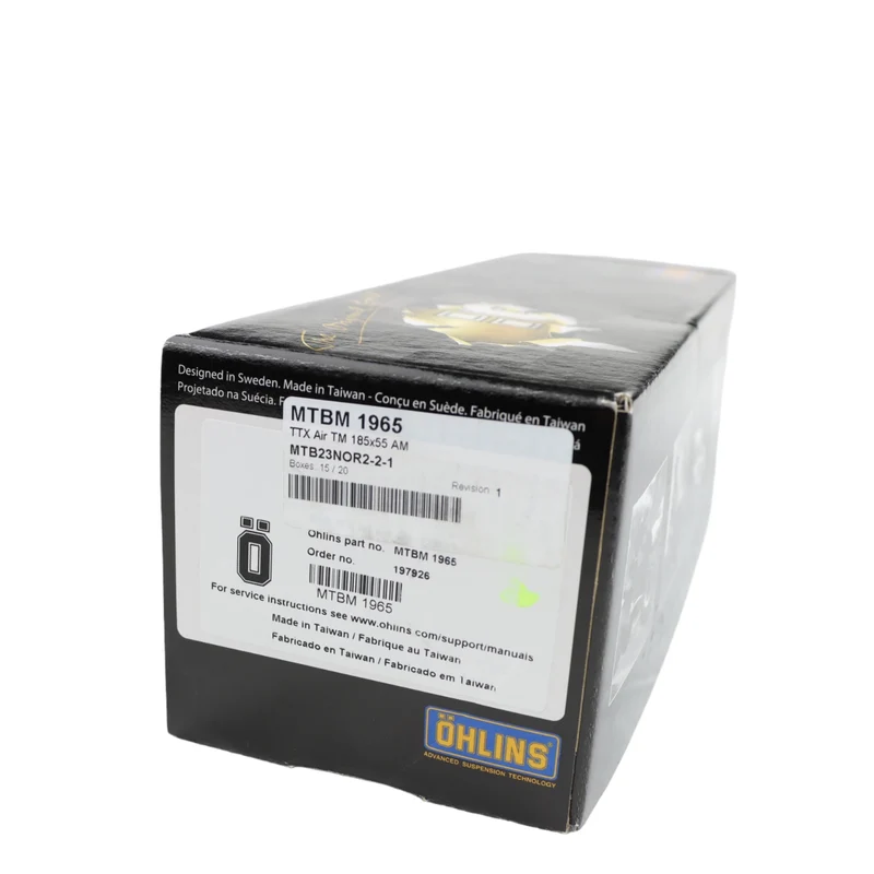 Öhlins Dämpfer TTX2 Air 185x55 mm Trunnion Universal