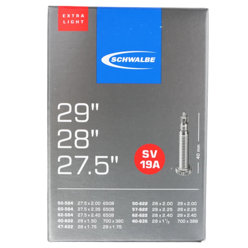 Schwalbe Schlauch SV 19A Extra Leicht 27.5/28/29x1.50-2.40