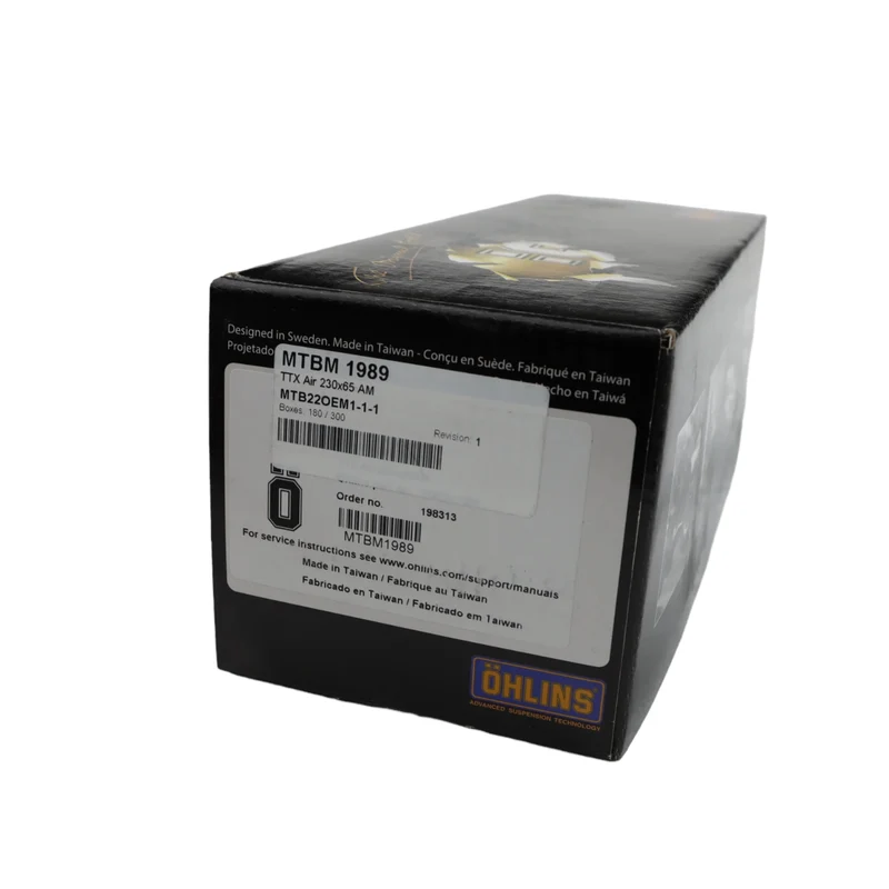 Öhlins Dämpfer TTX2 Air 230x65 mm Universal