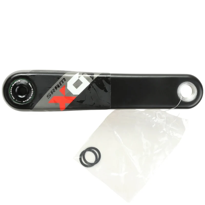 SRAM X01 Eagle Kurbelarm links GXP 170 mm Carbon schwarz rot