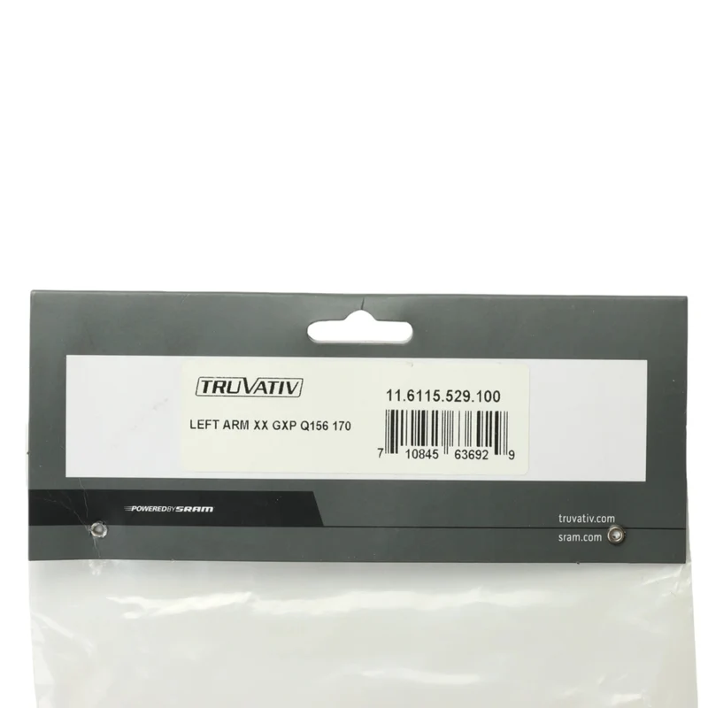 Truvativ XX Kurbelarm links GXP 170 mm Q-Faktor 156 mm Carbon schwarz rot