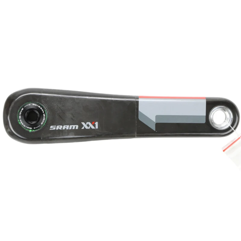 SRAM XX1 Q168 Kurbelarm links GXP 170 mm Carbon schwarz rot
