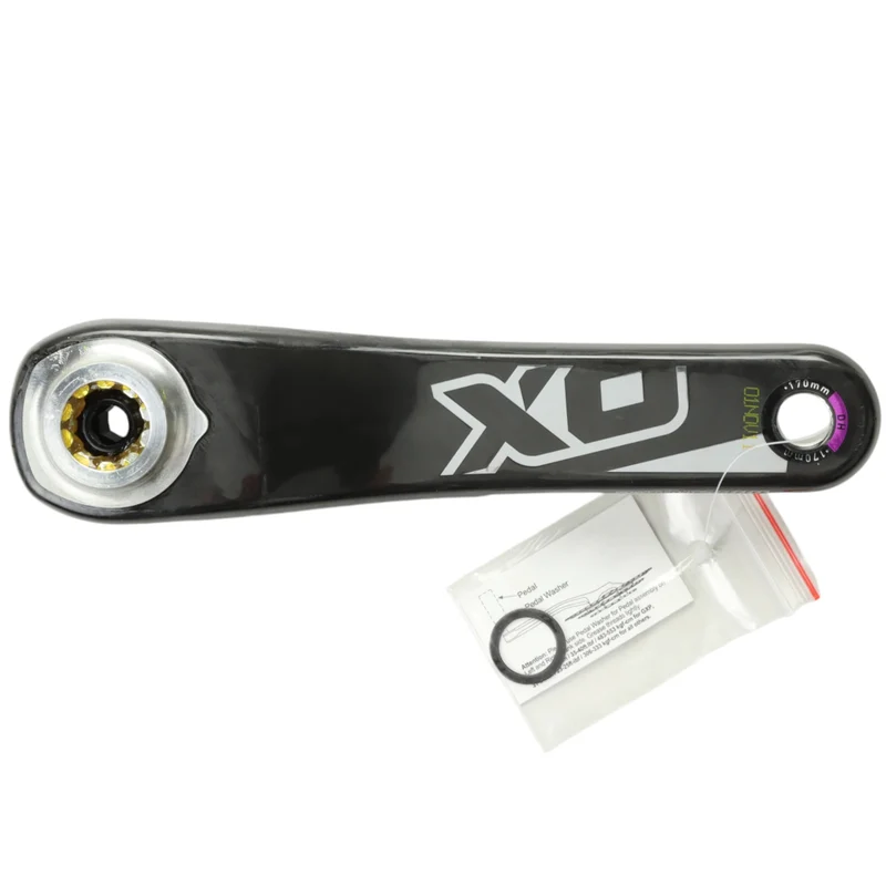 SRAM X0 DH Kurbelarm links GXP 170 mm Carbon schwarz silber