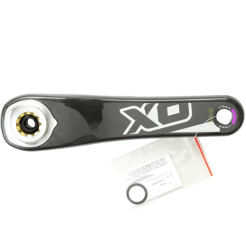 SRAM X0 Kurbelarm links GXP 170 mm Carbon schwarz silber