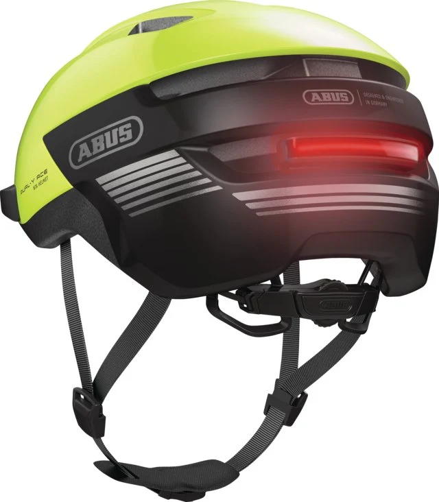 Abus Purl-Y Ace Stadthelm Signalgelb