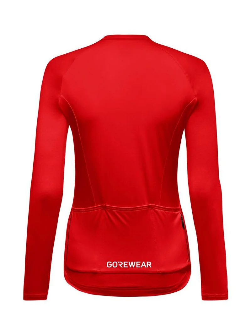 Gore Bike Wear SPINSHIFT Langarm Trikot Damen Laborrot