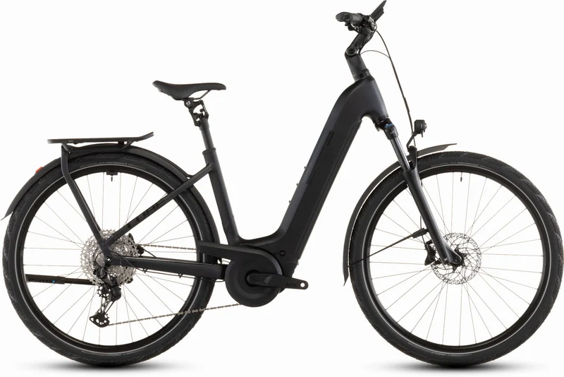 Cube Kathmandu Hybrid Pro 800 Wh E-Bike Easy Entry 28" coal´n´black