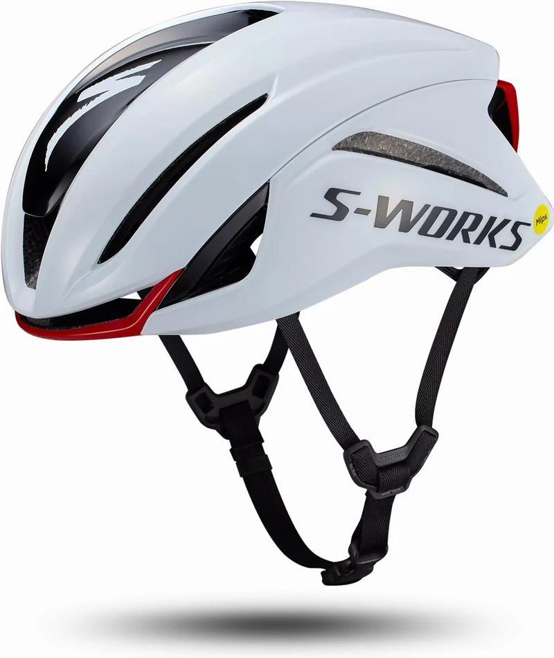 Specialized S-Works Evade 4 Mips Rennrad-Helm white/red