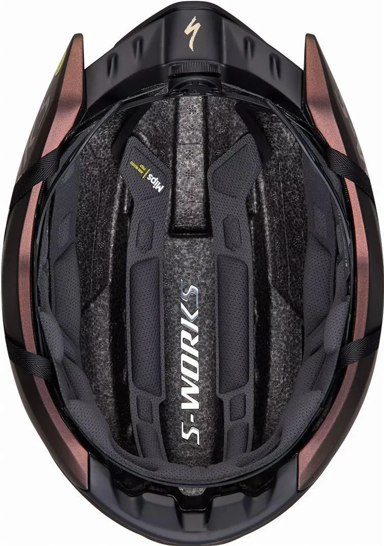 Specialized S-Works Evade 4 Mips Rennrad-Helm satin root beer