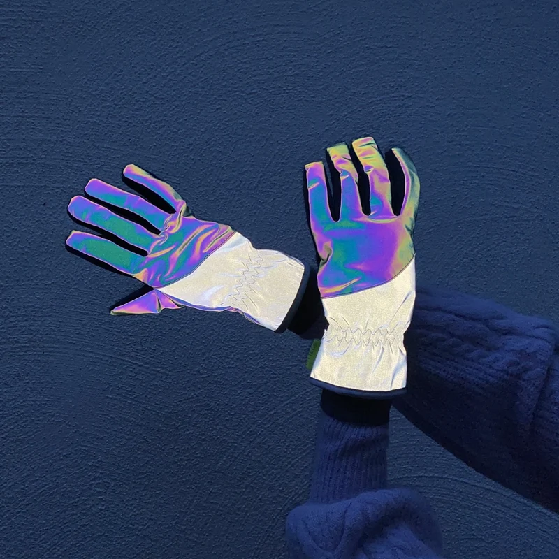 Gants GoFluo Stella polaires et réfléchissants