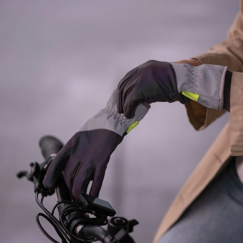 Gants GoFluo Stella polaires et réfléchissants