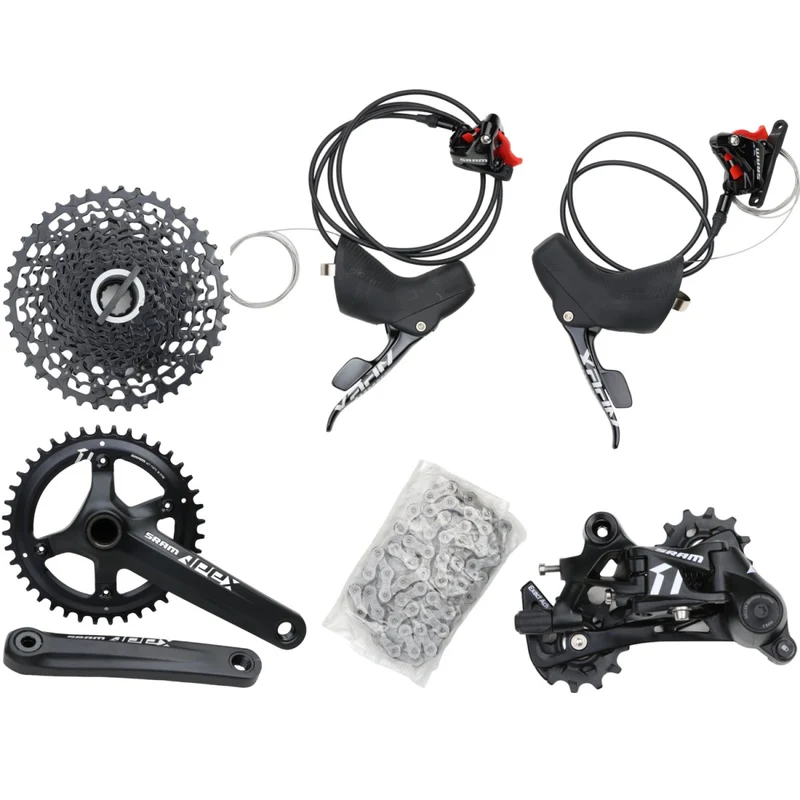 SRAM Apex Schaltgruppe GXP Gravel Disc 170 mm 40T (1x11-fach)