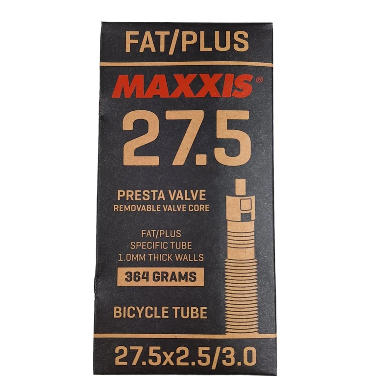 Maxxis Schlauch Fat/Plus MTB 27,5x2.5/3.0 Zoll Presta (französisches Ventil)