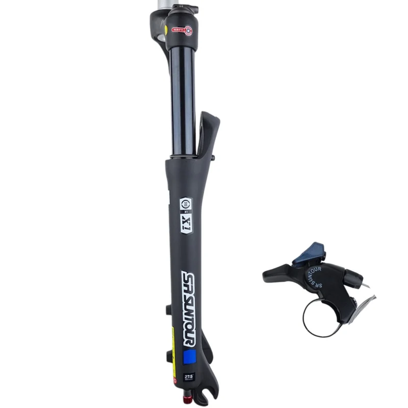 Suntour X1 Remote 120 mm 27,5 Zoll Federgabel Schnellspanner Tapered