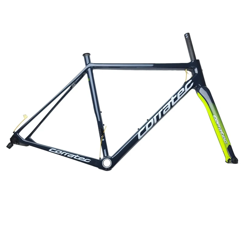 Corratec Rennrad Rahmen Felgenbremsen Carbon CCT Team blau (Größe 54 cm/M)