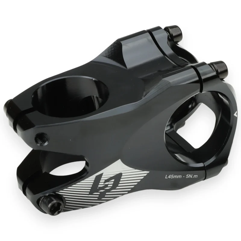 Lapierre Racing MTB Vorbau | 45 mm | 31,8 mm (1 1/4 Zoll) | 1 1/8 Zoll | 0° | Schwarz