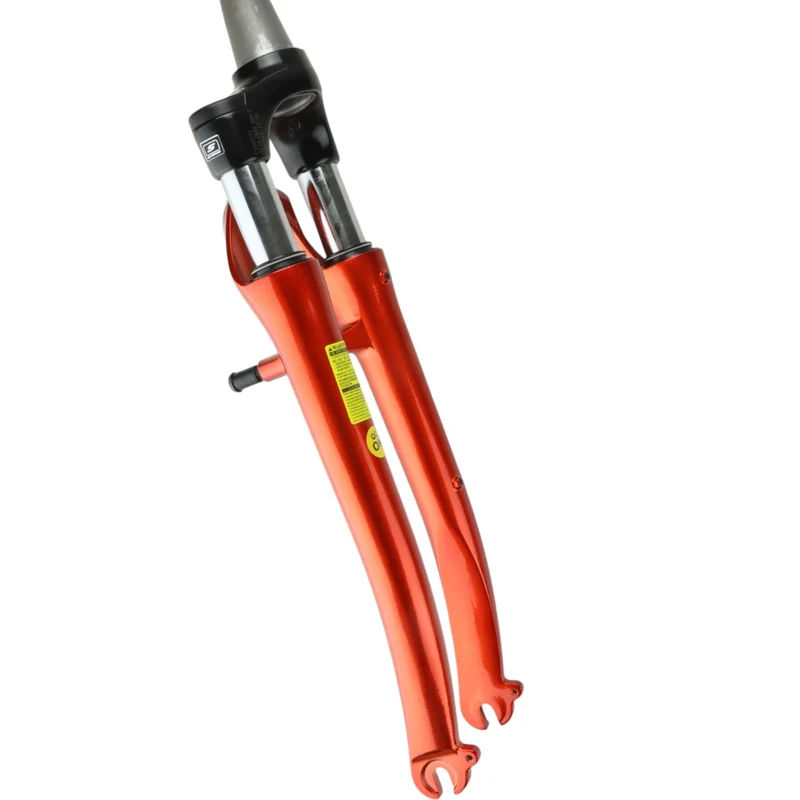 SR Suntour Federgabel Trekking Schnellspanner QR 28 Zoll Tapered 1 1/8-1.5 Zoll Schaft rot