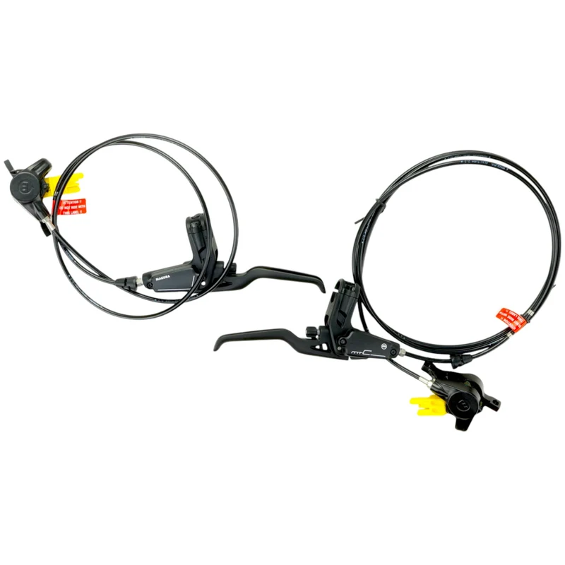 Magura MT C4 Scheibenbremsen-Set vorne & hinten | 2-Kolben | Postmount | Trekking / Citybike | inkl. Bremsbeläge