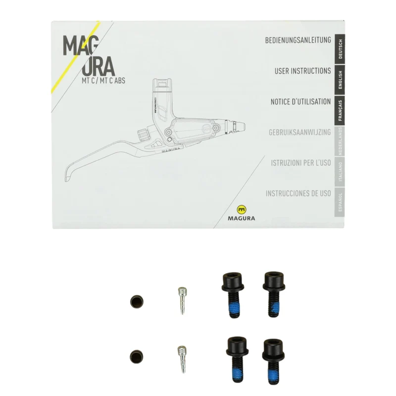 Magura MT C4 Scheibenbremsen-Set vorne & hinten | 2-Kolben | Postmount | Trekking / Citybike | inkl. Bremsbeläge