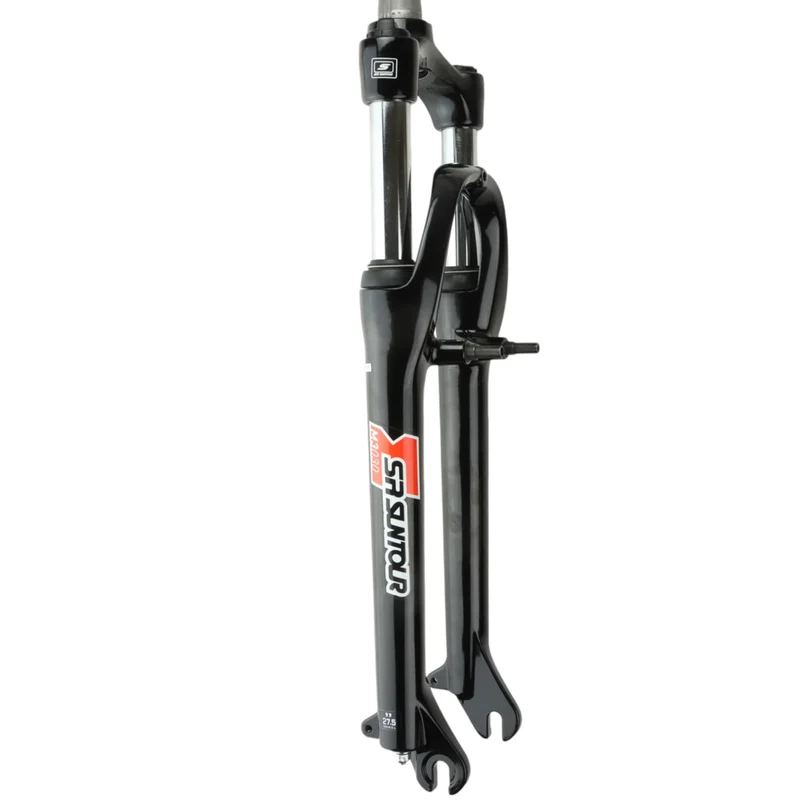 SR Suntour Federgabel M3030 Schnellspanner QR 27.5 Zoll Gewindeschaft 1 1/8 Zoll schwarz
