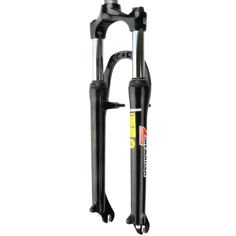 SR Suntour Federgabel M3030 Schnellspanner QR 27.5 Zoll Gewindeschaft 1 1/8 Zoll schwarz