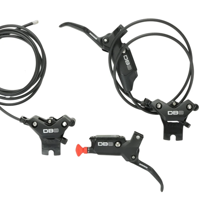 SRAM DB8 Scheibenbremsen Set vorne + hinten 4-Kolben schwarz