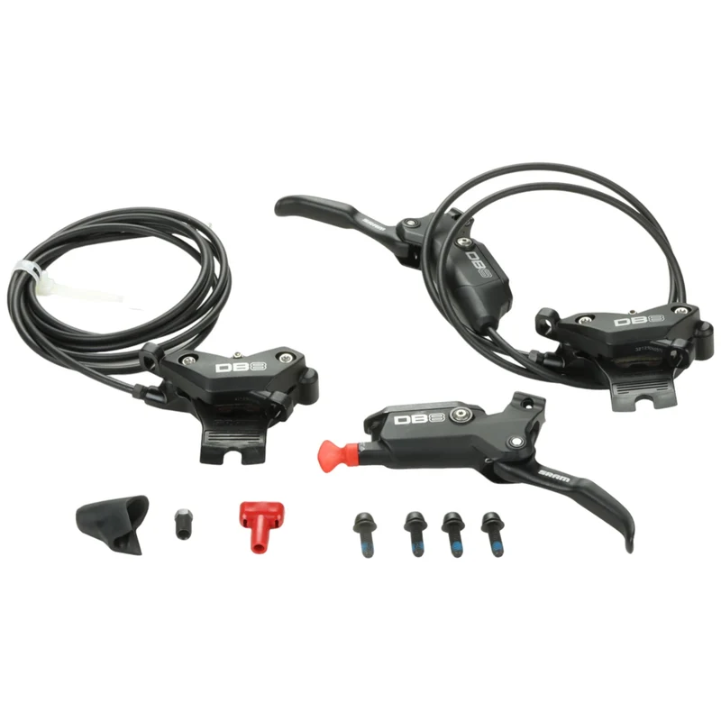 SRAM DB8 Scheibenbremsen Set vorne + hinten 4-Kolben schwarz