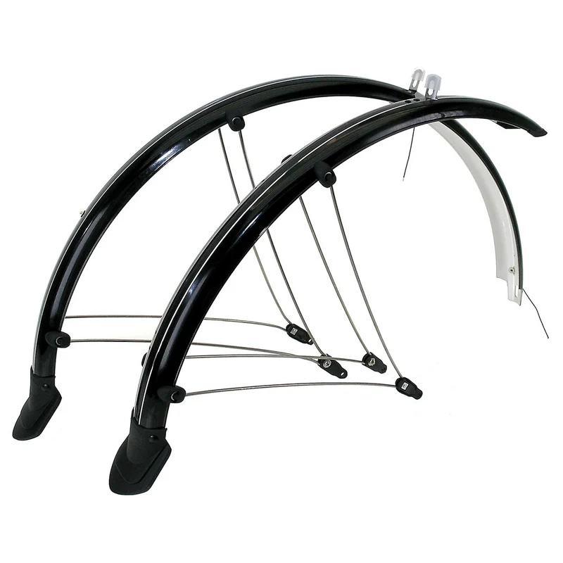 Paire de garde boue pour vélo 29 pouces avec câble électrique - 60 mm