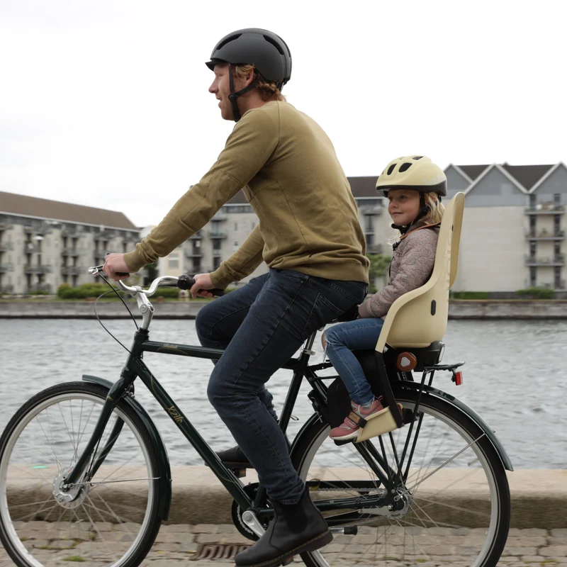 Siège vélo junior porte-bagages arrière pliant Minia