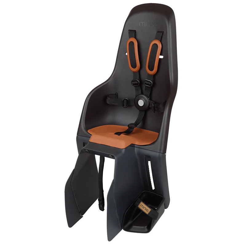 Siège vélo junior porte-bagages arrière pliant Minia
