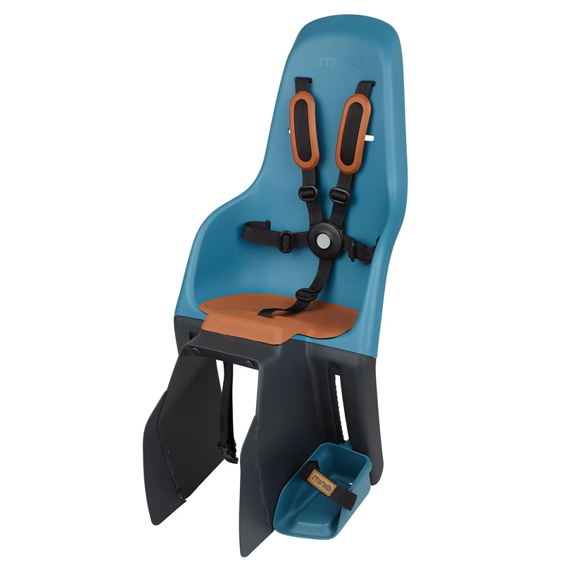 Siège vélo junior porte-bagages arrière pliant Minia